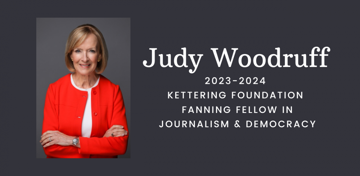 Fanning Fellowship to support Woodruff’s reporting on American polarization