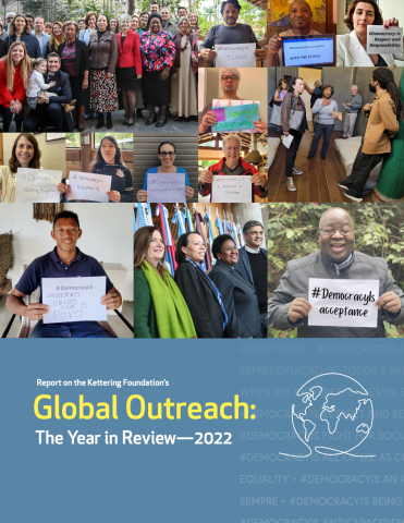 Publication cover: Global Outreach: The Year in Review—2022